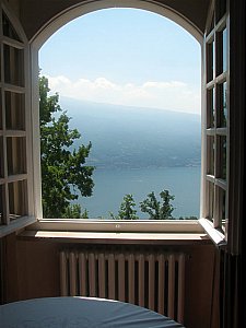 Ferienwohnung in Tignale - Kleine Wohnung - Blick auf den Gardasee