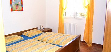 Ferienwohnung in Marina di Ragusa - Schlafzimmer mit grossem Doppelbett