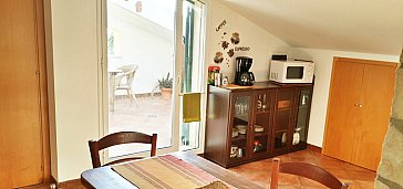 Ferienwohnung in Marina di Ragusa - Blick zur Dachterrasse