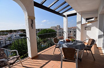 Ferienwohnung in Ampuriabrava - Balkon