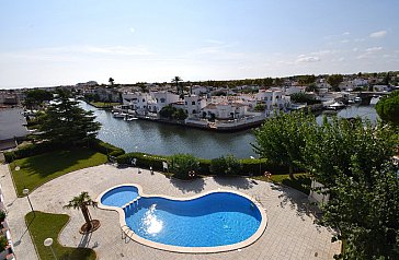 Ferienwohnung in Ampuriabrava - Ausblick