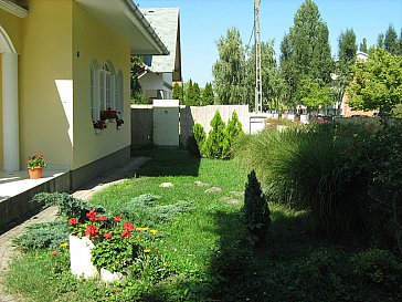 Ferienwohnung in Balatonlelle - Garten