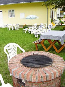 Ferienwohnung in Balatonlelle - Garten