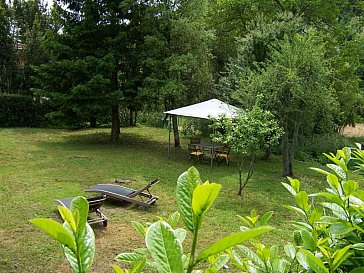 Ferienhaus in Ponte di Castelvecchio - Grosser Garten