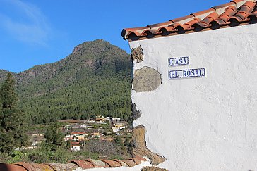 Ferienhaus in El Paso - Bergblick