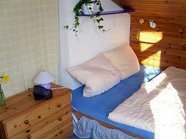 Ferienhaus in Hünning-Sollerup - Doppelbett im Alkoven