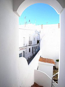 Ferienwohnung in Conil de la Frontera - ... und schon können wir auf die Strasse blicken