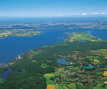 Ferienwohnung in Glücksburg - Stadt Glücksburg Luftbild