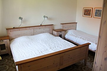 Ferienwohnung in Brusimpiano - Das Schlafzimmer