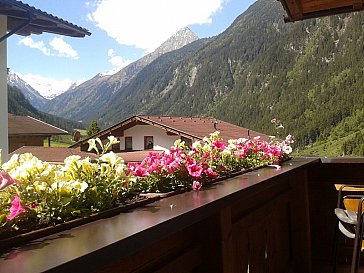 Ferienwohnung in Neustift im Stubaital - Appartement Alpenanemone Balkon