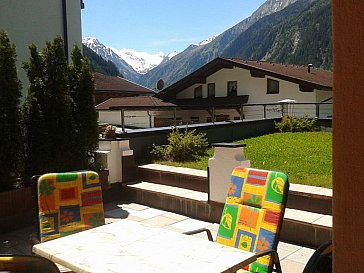 Ferienwohnung in Neustift im Stubaital - Appartement Alpenrose Terrasse