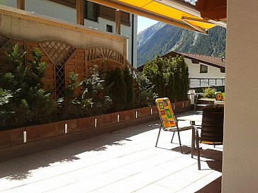 Ferienwohnung in Neustift im Stubaital - Appartement Alpenlilie Terrasse
