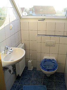 Ferienhaus in Holnis-Glücksburg - WC im DG