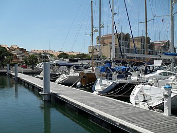 Ferienhaus in Gruissan - Im Hafen von Gruissan