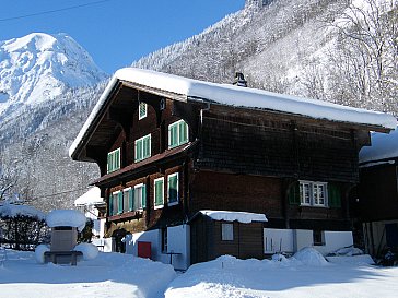Ferienhaus in Lungern - Im Winter