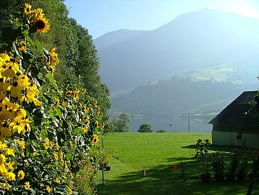 Ferienhaus in Lungern - Blick zum See