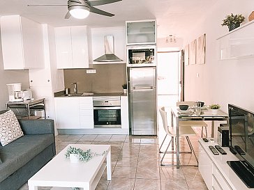 Ferienhaus in Playa del Inglés - Wohnzimmer/Küche