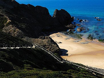 Ferienhaus in Aljezur - Praia Vale dos Homens - 10 min.