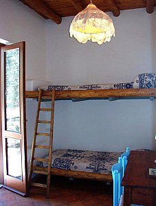 Ferienhaus in Gioiosa Marea - Schlafzimmer mit zwei Einzelnbetten