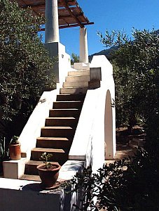 Ferienhaus in Gioiosa Marea - Villa Eoliana.. Zugang zu Terrasse