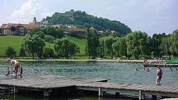 Ferienhaus in Hohenbrugg an der Raab - Badeteich am Fusse der Riegersburg