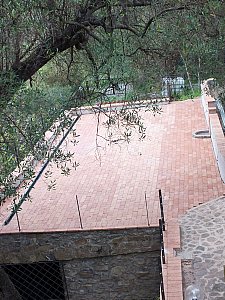 Ferienwohnung in Pisciotta - Garten mit breiter Terrasse