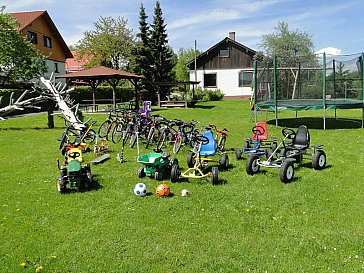 Ferienwohnung in Bärnau - Fuhrpark der allen Gästen zur Verfügung steht