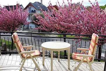 Ferienwohnung in Hévíz - Balkon Beispiel