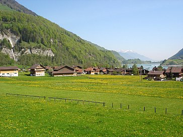 Ferienwohnung in Lungern - Aussicht aus Ferienwohnung