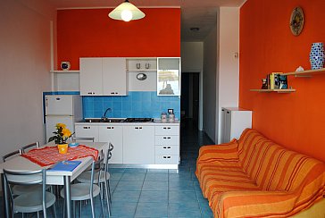 Ferienwohnung in Sciacca - Wohnraum - Küche