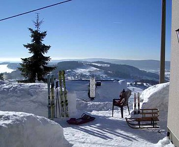 Ferienwohnung in Klingenthal-Aschberg - Mitten im Skigebiet