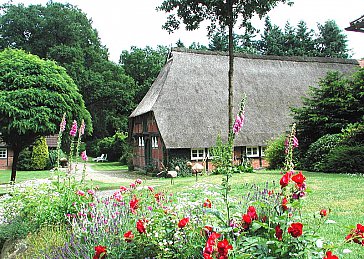 Ferienwohnung in Schneverdingen - Idyllische Ruhe unter Reet