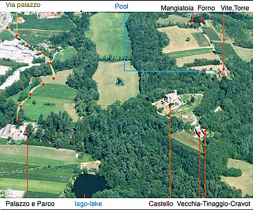 Ferienwohnung in Bagnolo - Lageplan