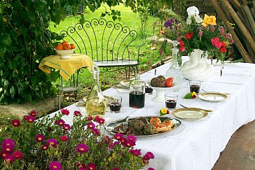 Ferienwohnung in Tuoro sul Trasimeno - Garten