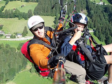 Ferienwohnung in Hippach - Tandemflug