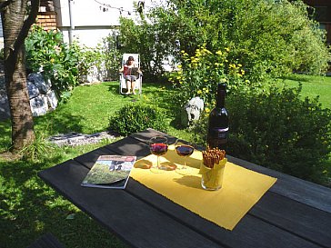 Ferienwohnung in St. Gallenkirch - Der Garten
