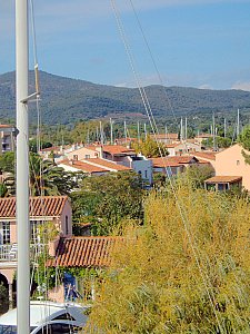 Ferienwohnung in Port Grimaud - Blick nach Nordwesten