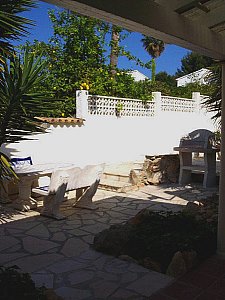 Ferienhaus in Calpe - Terrasse