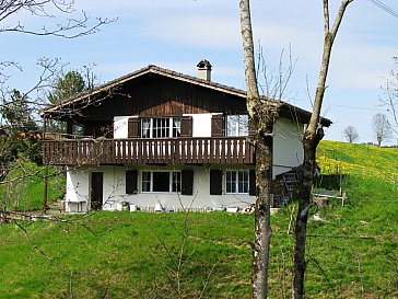 Ferienhaus in Appenzell - Südansicht mit grossem Balkon