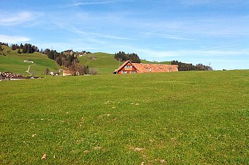 Ferienhaus in Appenzell - Aussicht vom Haus Nord West