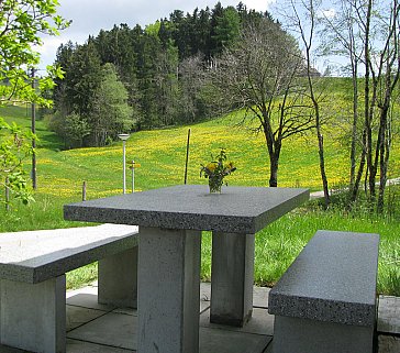 Ferienhaus in Appenzell - Sitzgruppe Ost