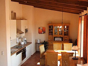 Ferienwohnung in Kühlungsborn - Küche mit Esstisch
