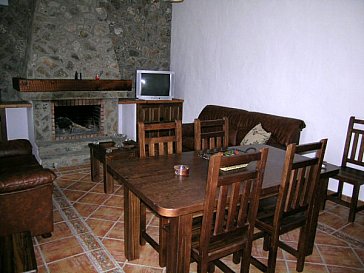 Ferienhaus in Conil de la Frontera - Wohnzimmer mit Kamin