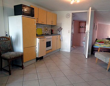 Ferienwohnung in San Bartolomé - Küche La Geria