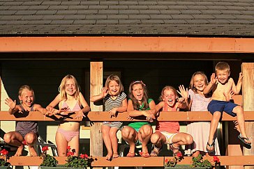 Ferienhaus in Champs sur Tarentaine Marchal - Glückliche Kinder