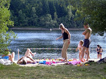 Ferienhaus in Champs sur Tarentaine Marchal - Um die Ferienhäuser