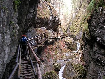 Ferienwohnung in Aflenz - Wanderung durch die Bärenschützklamm