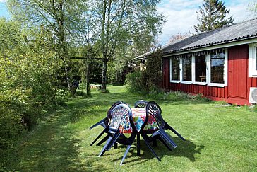 Ferienhaus in Ronneby - Garten