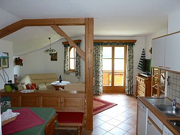 Ferienwohnung in Mondsee - Blick von der Küche