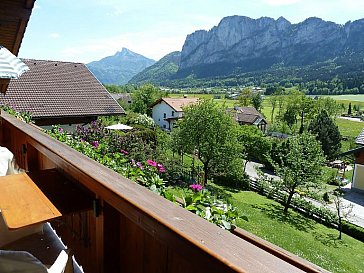 Ferienwohnung in Mondsee - Aussicht vom Balkon